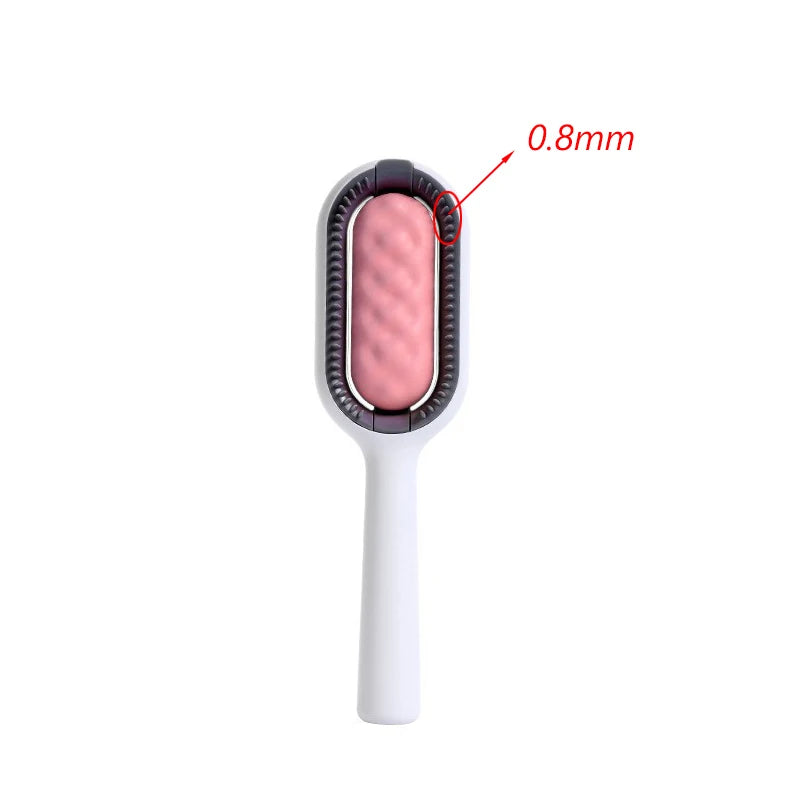 Double Sided Hair Removal Brushes for Cat Dog Pet Grooming Comb with Wipes Kitten Brush Gato Accesorios Artículos Para Mascotas