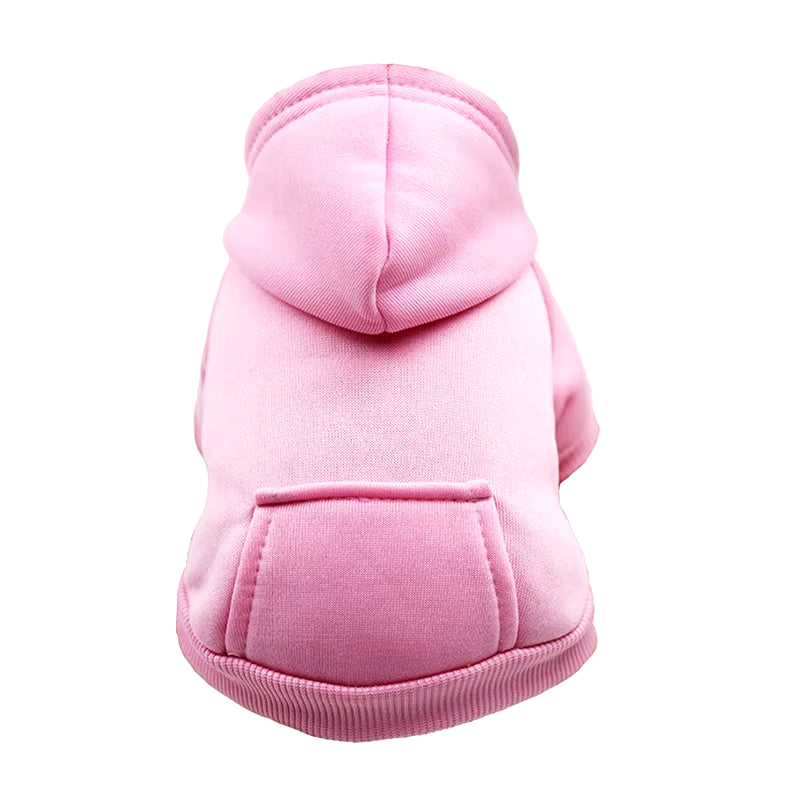 Fleece Pet Clothes Dog Warm Vest Winter Cute Hoodie Sweater Coat Costumes for Small Medium Pet Puppy Shirt Jacket Clothing