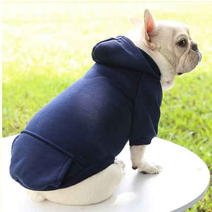 Fleece Pet Clothes Dog Warm Vest Winter Cute Hoodie Sweater Coat Costumes for Small Medium Pet Puppy Shirt Jacket Clothing