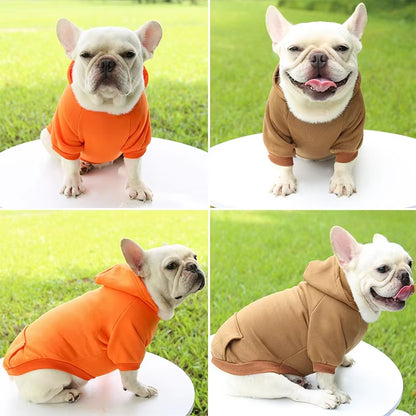 Fleece Pet Clothes Dog Warm Vest Winter Cute Hoodie Sweater Coat Costumes for Small Medium Pet Puppy Shirt Jacket Clothing