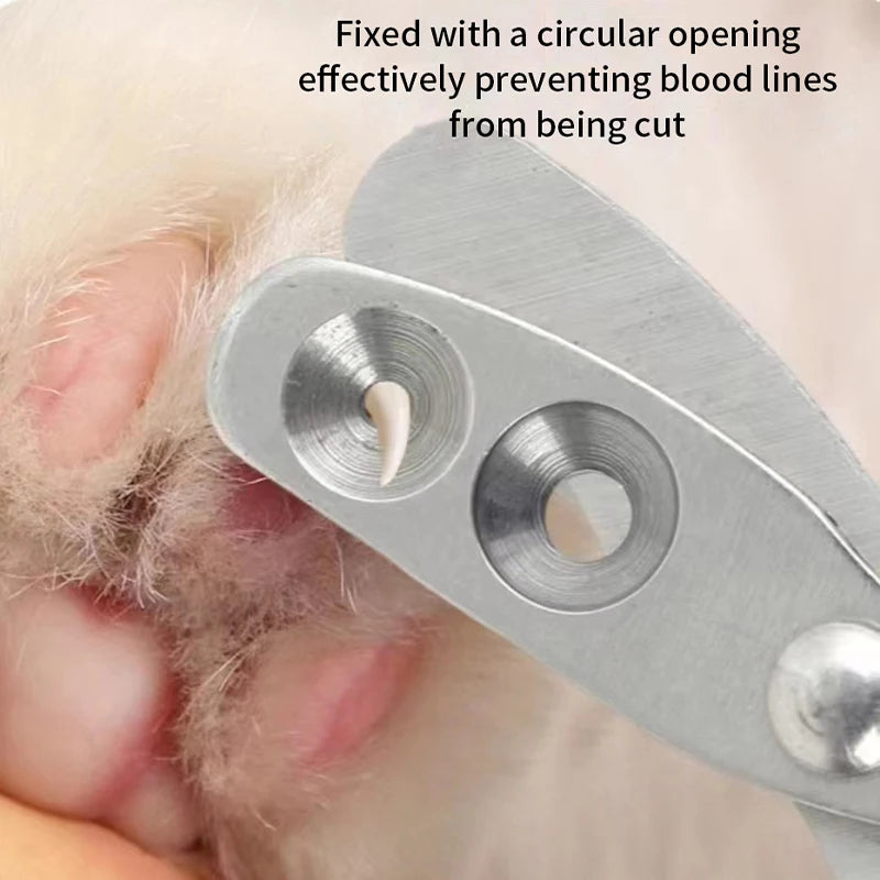 Professional Cat Nail Clippers for Small Cat Dog Stainless Steel Puppy Claws Cutter Pet Nail Grooming Clippers Trimmer